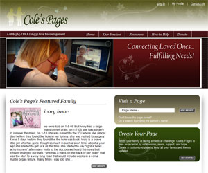 Cole's Page Website